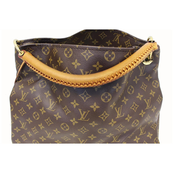 LOUIS VUITTON Artsy MM Monogram Canvas Shoulder Bag Brown-US