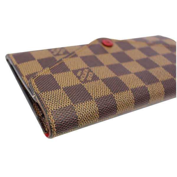 LOUIS VUITTON Damier Ebene Josephine Wallet Brown-US