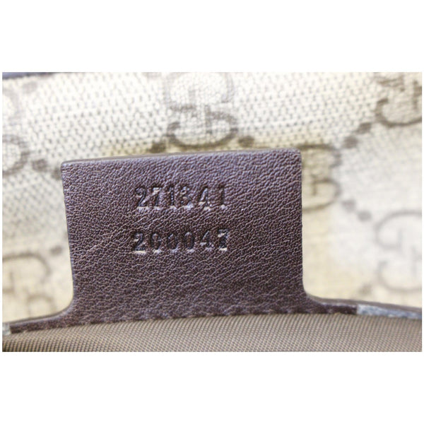 Gucci Backpack Bag GG Supreme Canvas Trolley - gucci tag