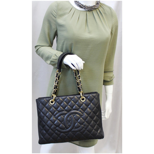 Chanel Grand Shopping Cavier Tote bag - Front view