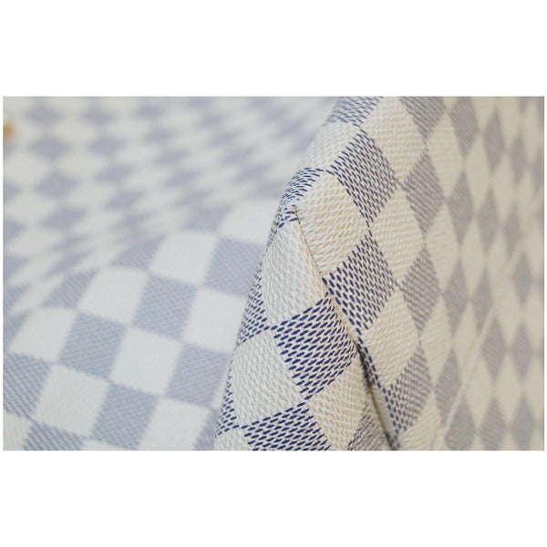 LOUIS VUITTON Iena MM Damier Azur Shoulder Bag White