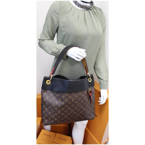 Louis Vuitton Tuileries Monogram Canvas Hobo Bag for women