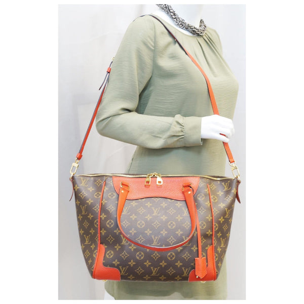 LOUIS VUITTON Estrela NM Monogram Canvas Shoulder Bag Cherry-US