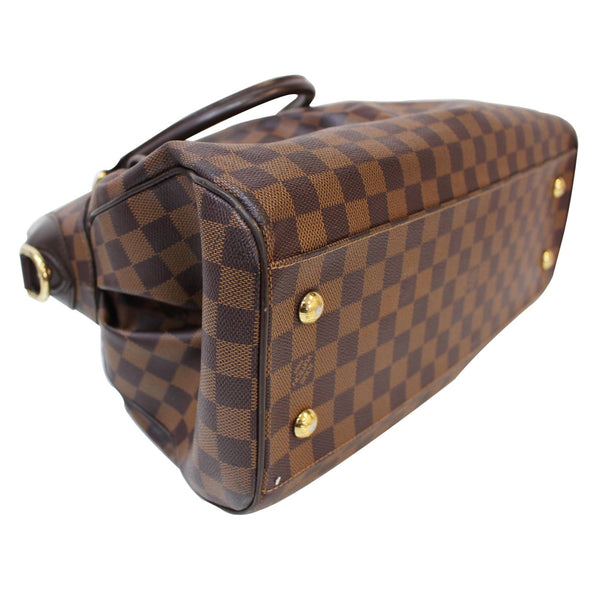 leather material LV Trevi GM Damier Ebene 2way Bag