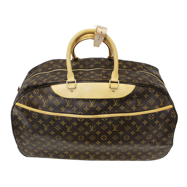 LOUIS VUITTON Eole 60 Monogram Canvas Rolling Luggage Bag Brown-US