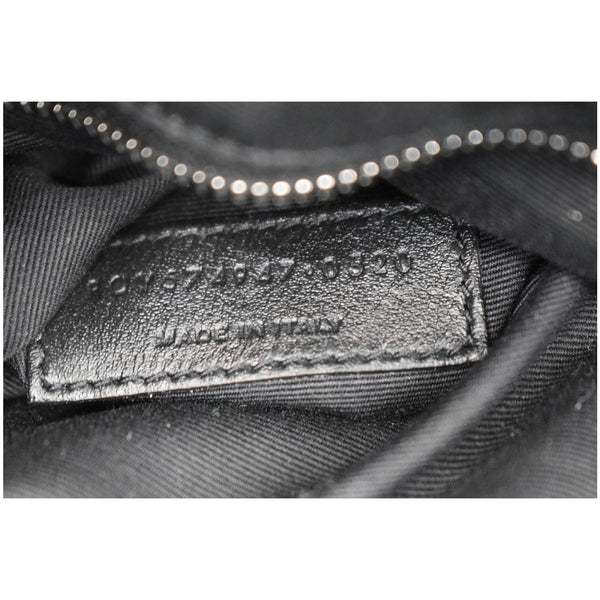 YVES SAINT LAURENT Large Loulou Matelasse Leather Chain Shoulder Bag Black