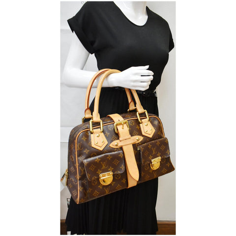 Louis Vuitton Manhattan GM Monogram Canvas Satchel Bag