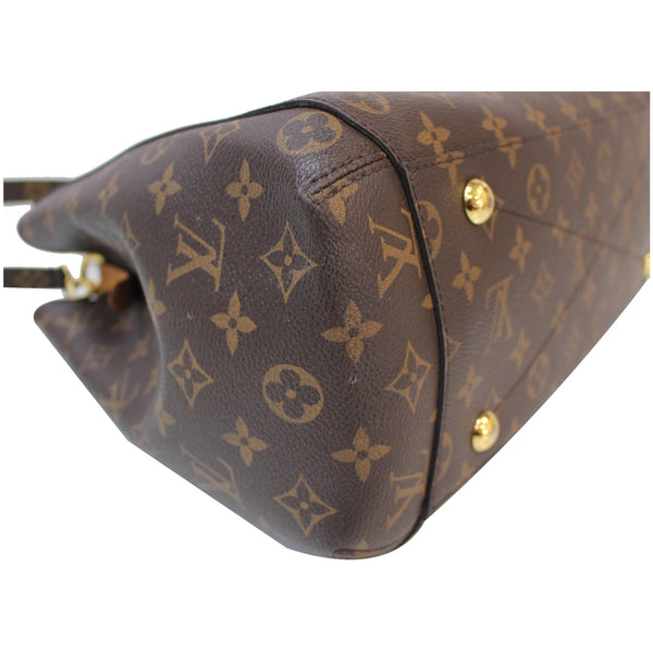 LOUIS VUITTON Montaigne GM Monogram Canvas Shoulder Bag Brown