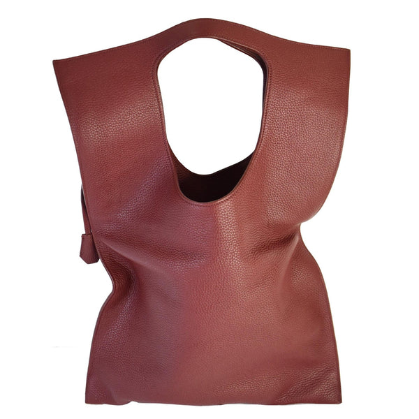 TOM FORD Alix Padlock Zip Fold-over Leather Shoulder Bag Red