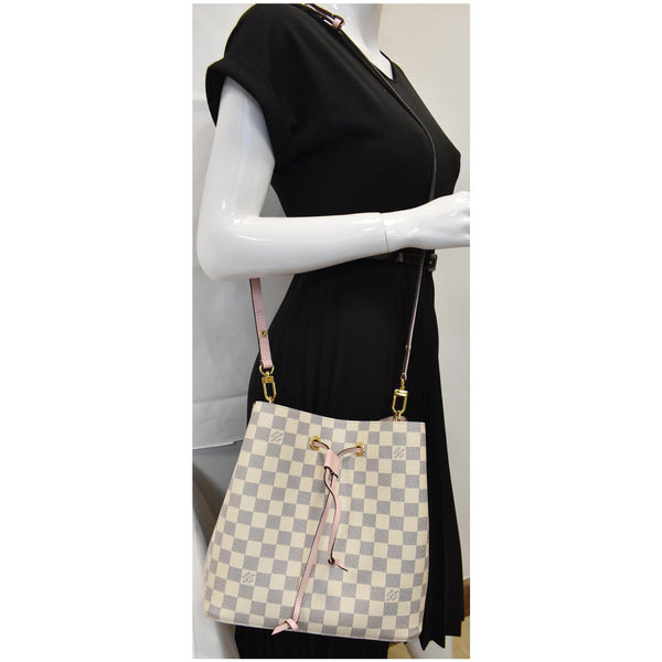 Louis Vuitton Neonoe MM Damier Azur Shoulder Bag - women