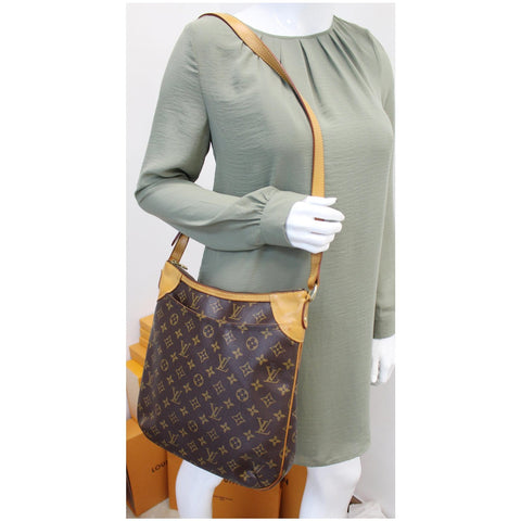 Louis Vuitton Odeon MM Monogram Canvas Shoulder Bag for women