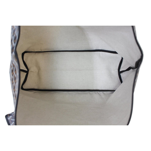 GOYARD Goyardine Saint Louis PM Tote Bag Black