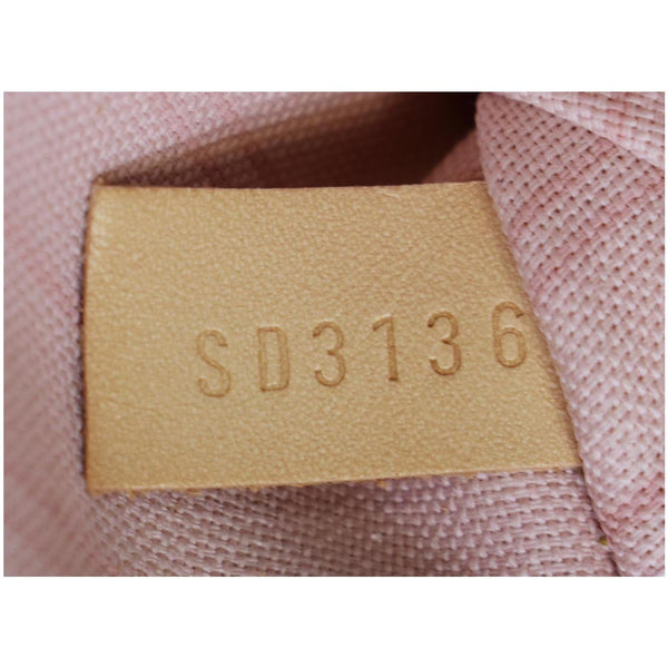 LOUIS VUITTON Neverfull MM Damier Azur Tote Bag White