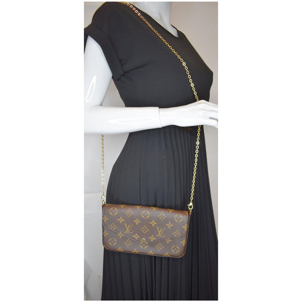 Louis Vuitton pochette Felicie Monogram Canvas Shoulder bag