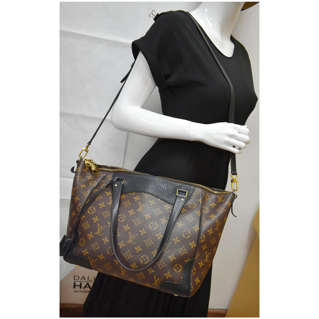 Louis Vuitton Estrela NM Handbag Monogram Canvas Black 2393951