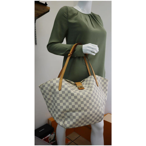 Louis Vuitton Salina PM Damier Azur handbag for women