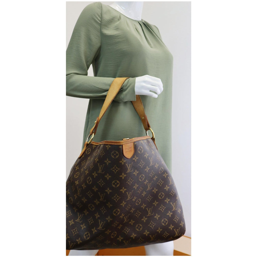 Delightful leather handbag Louis Vuitton Brown in Leather - 25661719