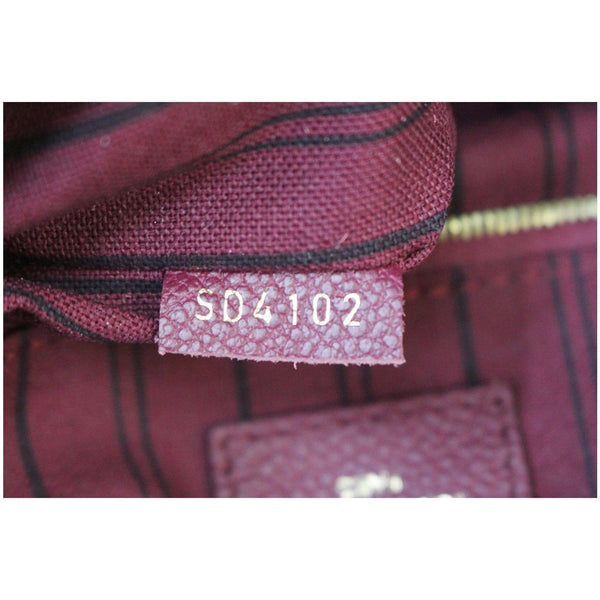 LOUIS VUITTON Speedy 25 Bandouliere Empreinte Leather Shoulder Bag Mulberry