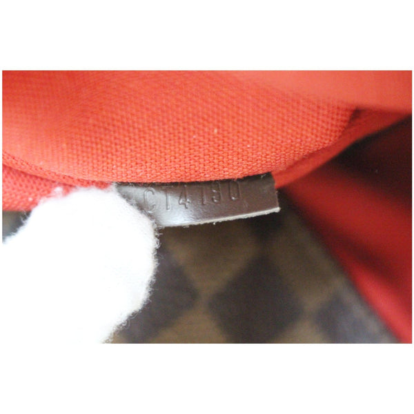 LOUIS VUITTON Bloomsbury PM Damier Ebene Crossbody Bag Brown