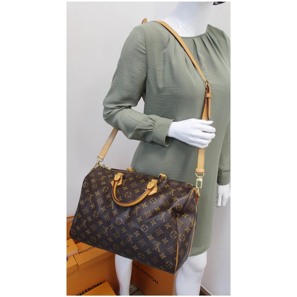 Louis Vuitton Speedy 35 Bandouliere Monogram Shoulder Bag