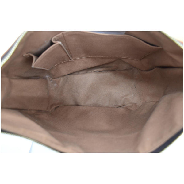 LOUIS VUITTON Tulum GM Monogram Canvas Shoulder Bag Brown