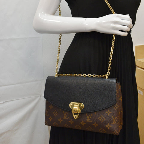 LOUIS VUITTON Saint Placide Monogram Canvas Crossbody Bag Black - 10% OFF