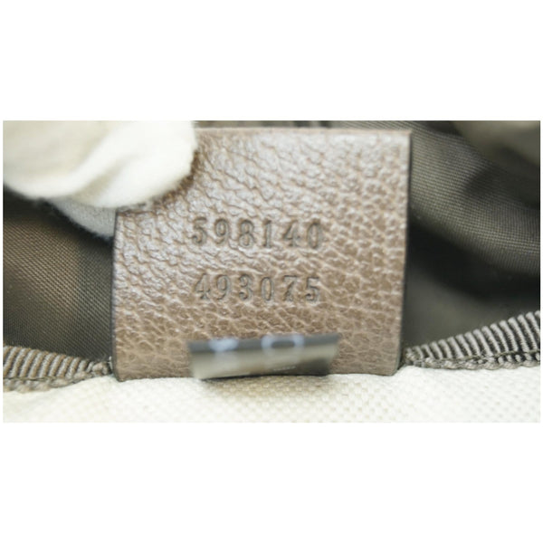 GUCCI Ophidia GG Medium Supreme Canvas Backpack Beige/Ebony 598140