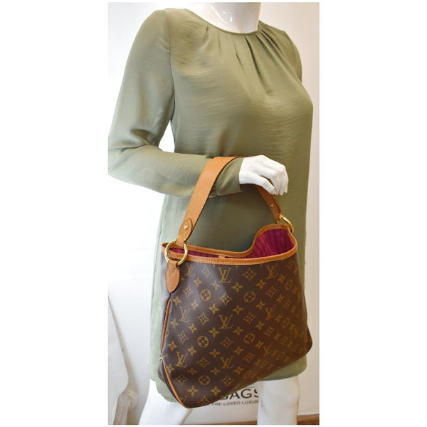 Louis Vuitton Delightful PM Monogram Canvas Hobo Bag - elbow handbag