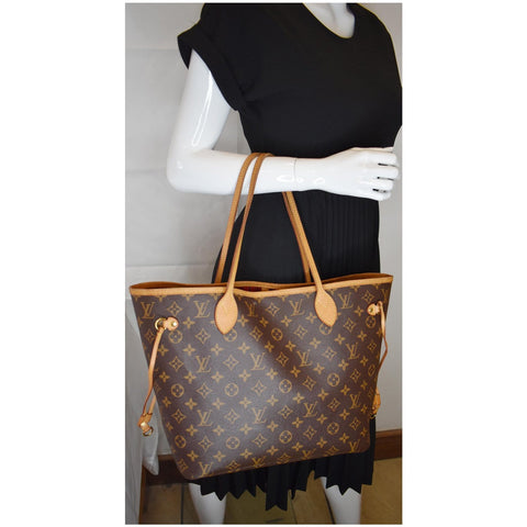 Louis Vuitton Neverfull Monogram Canvas Handbag