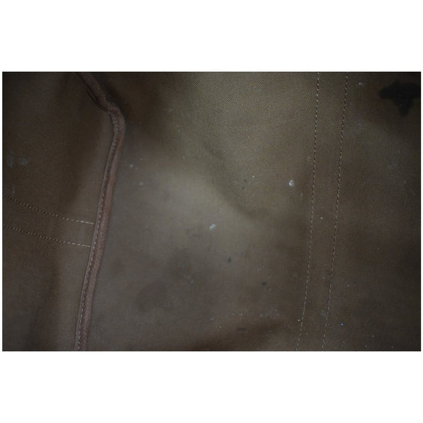 LOUIS VUITTON Keepall 50 Bandouliere Monogram Canvas Travel Bag Brown