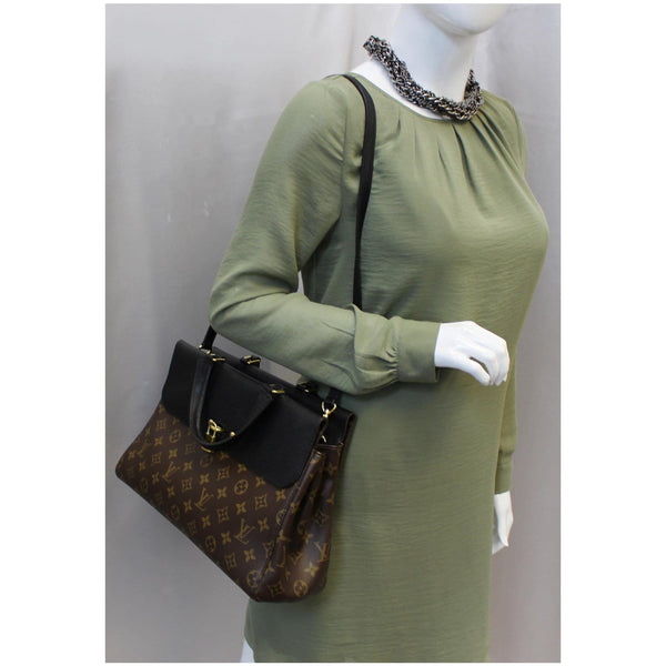 Louis Vuitton Venus Monogram Canvas Shoulder Bag Brown