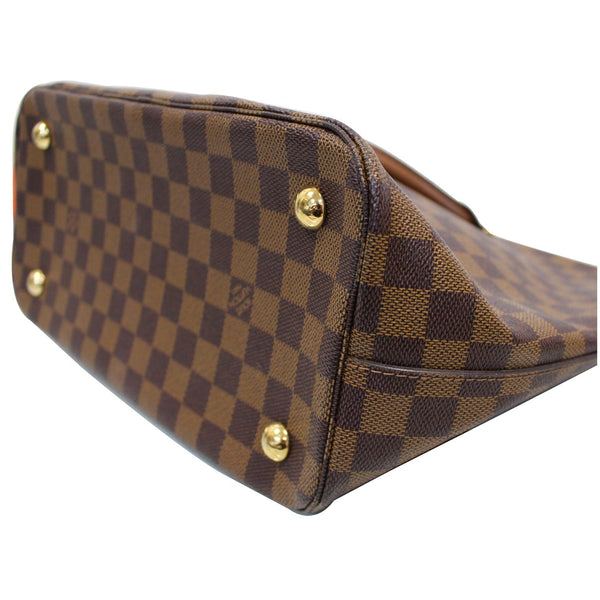 LOUIS VUITTON Belmont Damier Ebene Shoulder Bag Brown