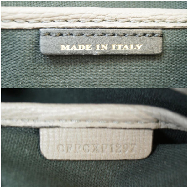 BURBERRY House Check Medium Banner Tote Bag Taupe