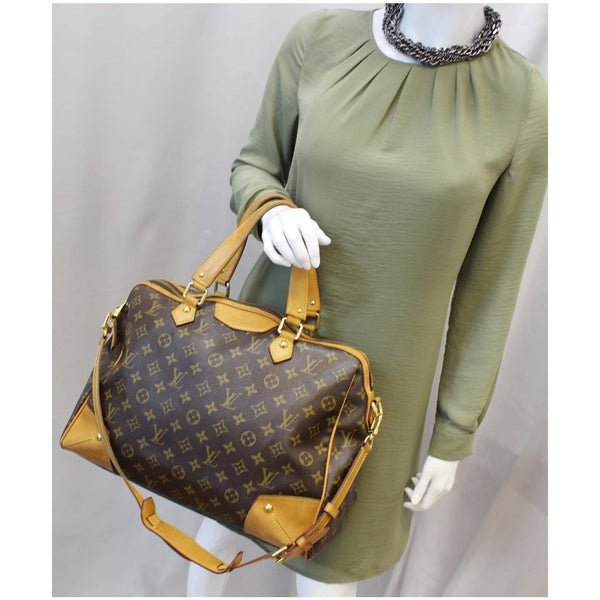 LOUIS VUITTON Retiro GM Monogram Canvas 2 Way Shoulder Bag Brown-US
