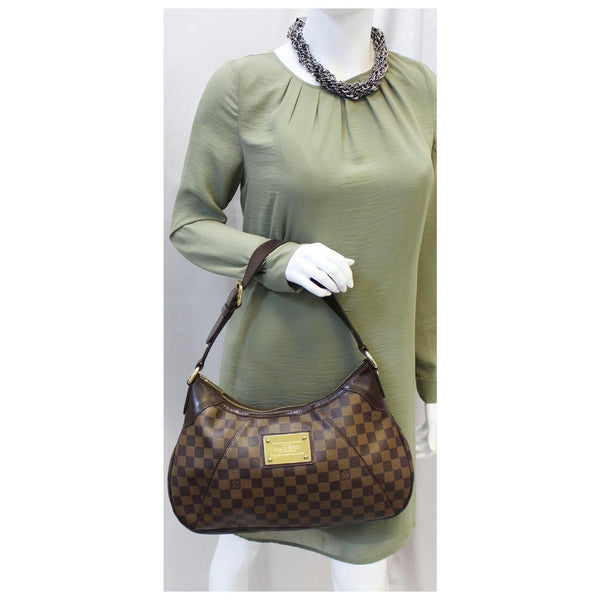 LOUIS VUITTON Thames GM Damier Ebene Shoulder Bag-US