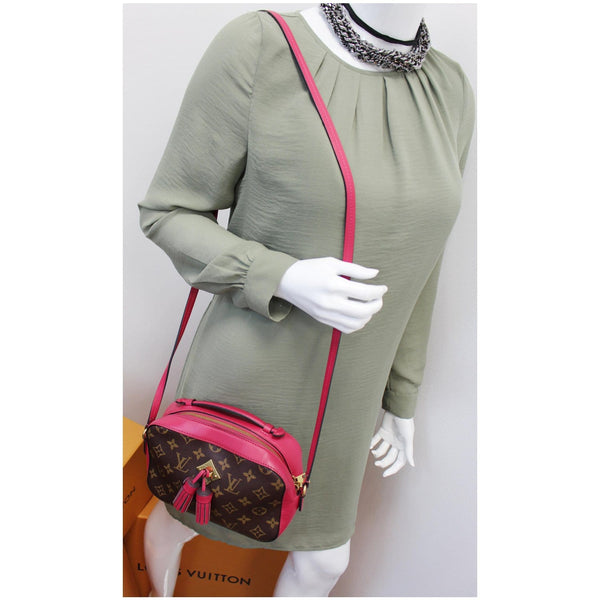 LV Saintonge Monogram Canvas Shoulder Bag for women
