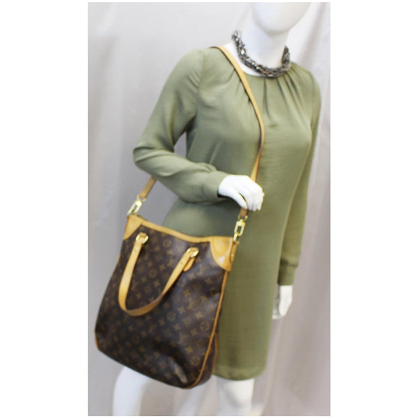 LOUIS VUITTON Odeon GM Monogram Canvas Shoulder Bag Brown-US