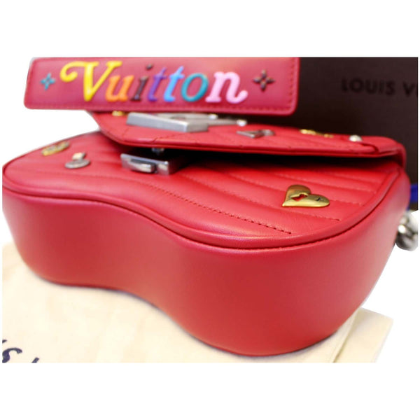 LOUIS VUITTON Love Lock New Wave PM Chain Shoulder Bag-US