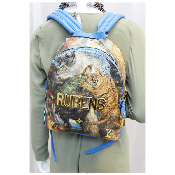 Louis Vuitton Palm Springs Women Wearing Backpack