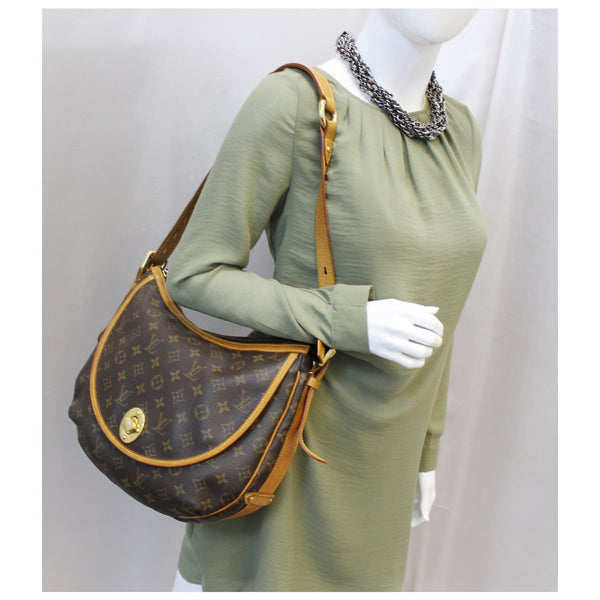 LOUIS VUITTON Tulum GM Monogram Canvas Shoulder Bag