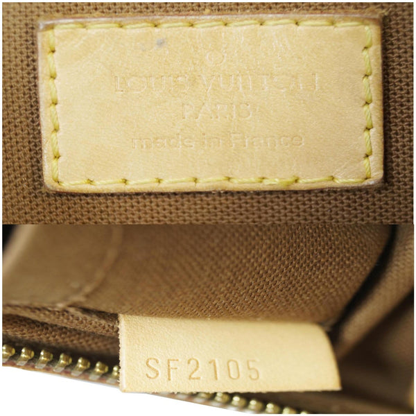 LOUIS VUITTON Odeon PM Monogram Canvas Shoulder Crossbody Bag Brown