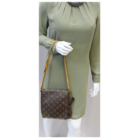 LOUIS VUITTON Musette Salsa Monogram Canvas Shoulder Bag-US