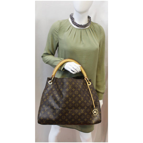 Louis Vuitton Artsy MM Monogram Shoulder Bag for women