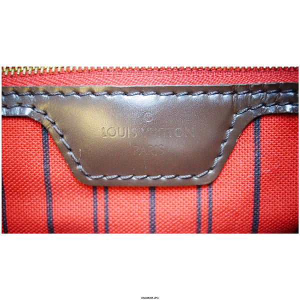 LOUIS VUITTON Damier Ebene Delightful MM NM Hobo Bag-US