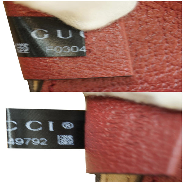 GUCCI Ophidia GG Flora Medium Tote Bag Red 547947