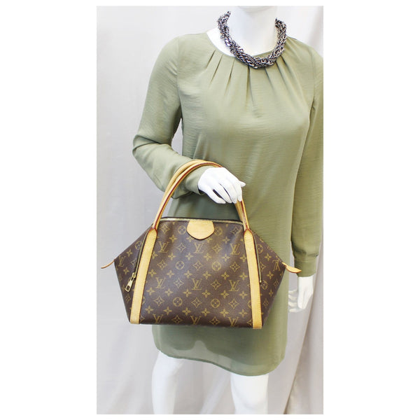 LOUIS VUITTON Marais MM Monogram Canvas Satchel Bag-US