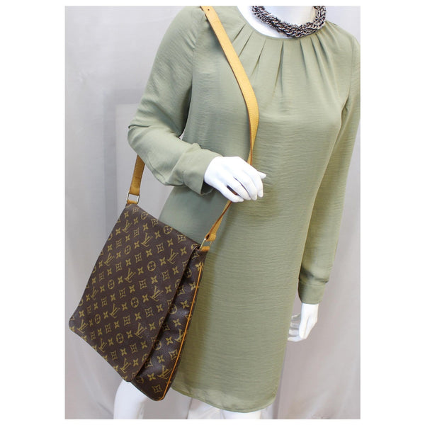 LOUIS VUITTON Musette Salsa GM Monogram Canvas Crossbody Bag-US