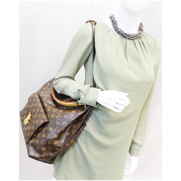 LOUIS VUITTON Metis Hobo Monogram Canvas Shoulder Bag Brown-US