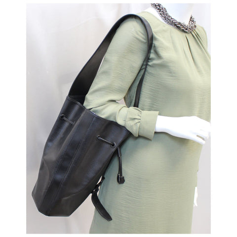 LOUIS VUITTON Sac a Dos Epi Leather Shoulder Bag Black-US