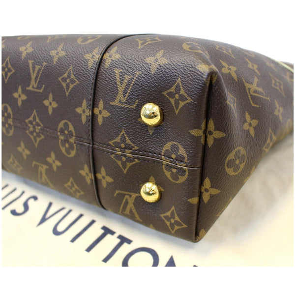 LOUIS VUITTON Melie Monogram Canvas Hobo Shoulder Bag Brown